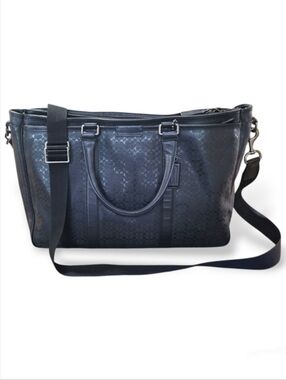 Coach Men's HPC Metro Tote in Charcoal